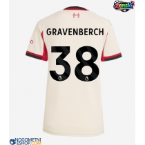 Ženski Nogometni dresi Liverpool Ryan Gravenberch #38 Gostujoči 2025-26 Kratek Rokav